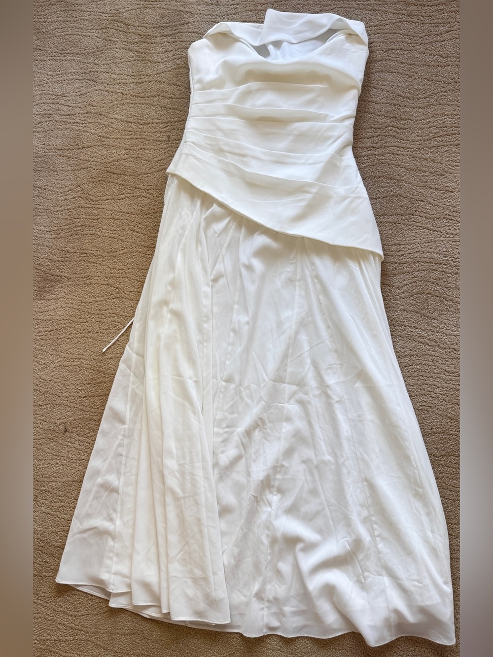 BABYBOO Patricia Maxi Dress (M) (Ivory) (Bridal, Bachelorette, Wedding) - Picture 7 of 7